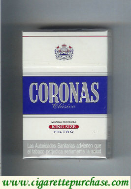 Coronas Clasico cigarettes king size filtro